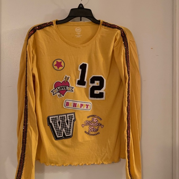 Wonder Nation Girls top - adorable top 12 … - Picture 5 of 6